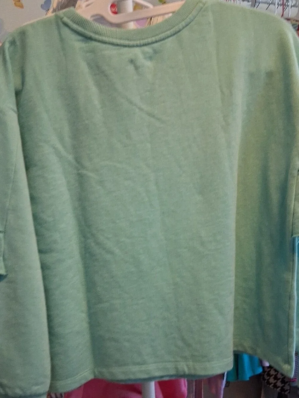 Gymboree Mint Green Ruffle Sweatshirt🍂🍁🍃